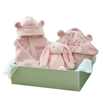 Personalised Splash, Snuggle & Cuddle Gift Set